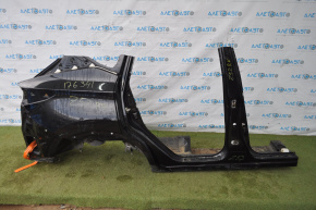 Quarter wing rear right with central pillar Nissan Murano z52 15-18 black