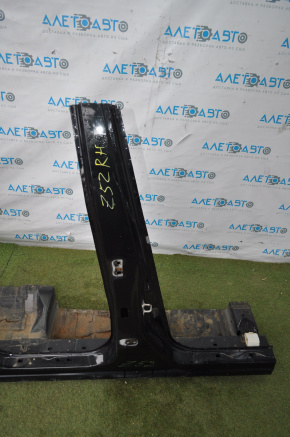Quarter wing rear right with central pillar Nissan Murano z52 15-18 black