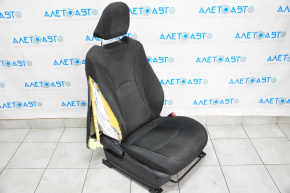 Passenger seat Toyota Prius 50 16-18 without airbag, mechanical, cloth black, shot