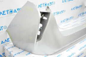 Rear bumper bare Toyota Prius 50 16-18 without parking sensors, silver