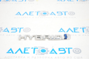 Emblem "HYBRID" wing left Toyota Prius 50 16-22