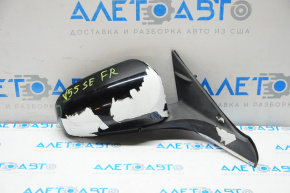 Side mirror right complete Toyota Camry v55 15-17 5 pins, black, broken housing