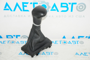 Gear knob Audi A4 B8 13-16 rest leather black
