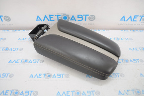 Armrest Nissan Murano z52 15-18 leather black, mount warped