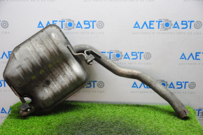 Muffler rear part with barrel left Chrysler 300 11-14 3.6