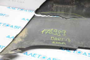 Dodge Dart 13-16 Rear Bumper Lip Cracks
