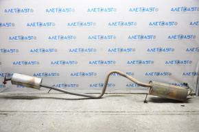 Muffler rear part with barrel Ford Fiesta 11-19 1.6 5d
