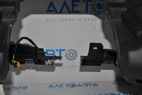 Dashboard front panel without AIRBAG Ford Focus mk3 15-18 rest broken frame, broken crepe, crack