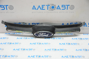 Radiator grill grill Ford Focus mk3 11-14 prerest usa with emblem mat, non-factory hole