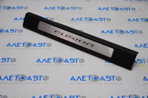 Door sill trim front right Ford Fusion mk5 13-16 black with chrome insert