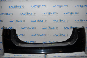 Rear bumper bare Ford Fusion mk5 13-18 black broken crepe