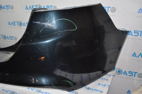 Rear bumper bare Ford Fusion mk5 13-18 black broken crepe
