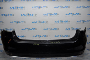 Bare rear bumper VW Jetta 15-18 USA black