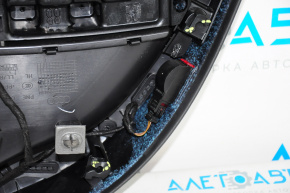 Door trim card rear left Audi A4 B8 13-16 rest black, sedan without curtain, broken fasteners