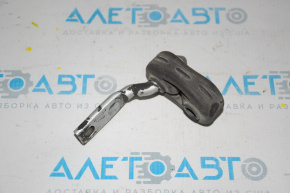Rear left muffler bracket Audi A4 B8 13-16 rest 2.0T with rubber