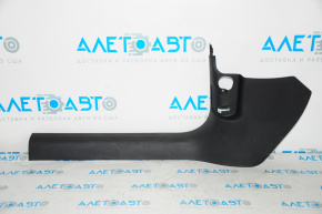Door sill trim inner front left Audi A4 B8 08-16 sedan, black