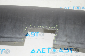 Rear bumper lip Audi A4 B8 13-16 rest sedan, cut
