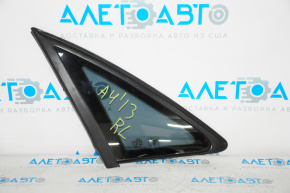 Window blind glass rear left Audi A4 B8 08-16 sedan chrome molding