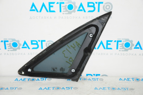 Window blind glass rear left Audi A4 B8 08-16 sedan chrome molding