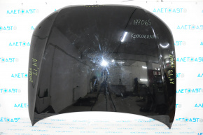 Bare hood Audi A4 B8 13-16 rest, dented in front, painted