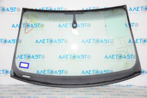 Windshield Audi A4 B8 08-12 for rain sensor, PGW, air on edge, sand
