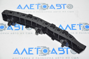 Front bumper mount right Nissan Rogue 14-20 black