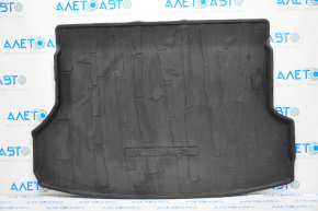 Trunk mat Subaru Forester 19-24 SK black rubber