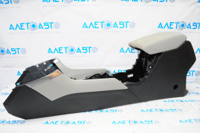Console central armrest Subaru Forester 19-24 SK leather, black with gray