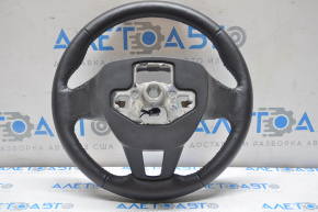 Steering wheel bare Ford Focus mk3 15-18 rest, black leather