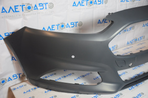 Front bare bumper Ford Fusion mk5 13-16 for parking sensors, with plug