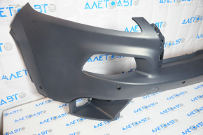 Front bumper bare upper part Jeep Cherokee KL 14-18 under parking sensors under plug towing hook