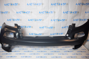 Front bumper bare upper part Jeep Cherokee KL 14-18 without parking sensors under the plug hook tow under the washer