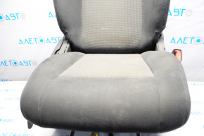 Passenger seat Jeep Patriot 11-14 without airbag, mechanical, cloth black