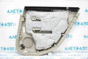Door trim panel rear left Chevrolet Volt 11-15 light gray