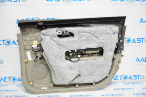 Door trim panel, front left, Chevrolet Volt 11-15, light gray