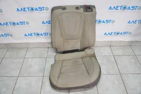 Rear row of seats 2nd row left Chevrolet Volt 11-15 beige leather with Alcantara, without headrest