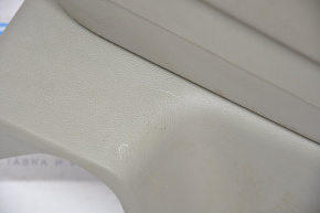 Rear console with armrest Chevrolet Volt 11-15 leather beige, worn