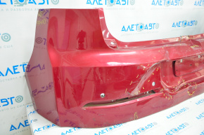 Rear bumper bare Chevrolet Volt 11-15 for parking sensors, tears, broken fasteners