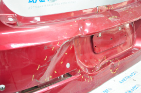 Rear bumper bare Chevrolet Volt 11-15 for parking sensors, tears, broken fasteners