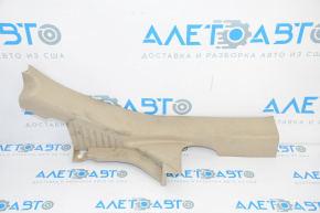 Nissan Altima 13-16 rear left inner door sill plate beige