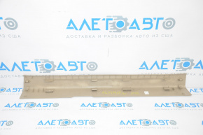 Nissan Altima 13-16 front right inner door sill trim beige