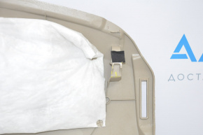 Rear shelf Nissan Altima 13-18 beige, 2 fasteners broken, scratches