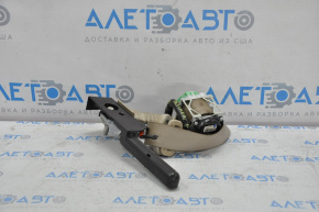 Passenger seat belt with tensioner Nissan Altima 13-17 beige