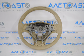 Naked steering wheel Nissan Altima 13-18 beige rubber, S