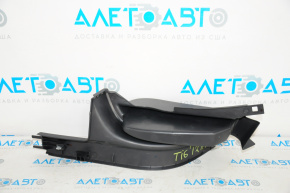 Black rear right door sill plate for VW Tiguan 2009-2018