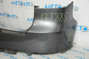 Bare rear bumper VW Tiguan 12-18 rest upper part graphite, creases