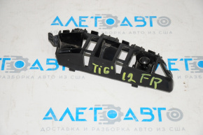 Front bumper mount right VW Tiguan 12-18 rest two latches broken