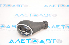 Gear knob Fiat 500L 14-17 leather black