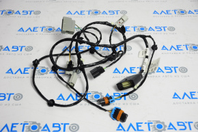 Wiring front bumper Ford Escape MK3 13-16 under fog lights without parking sensors
