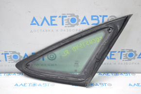 Rear left window with blind glass for Ford Focus mk3 11-18 4d with matte molding
